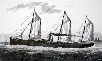 Een gekoeld schip door Unbekannt