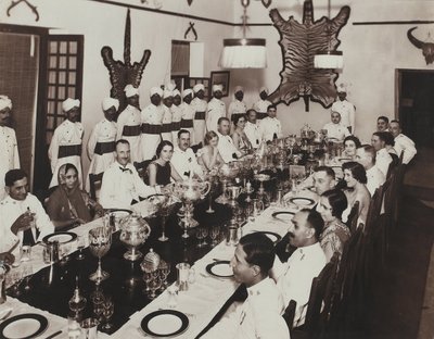 Een regimentsdiner door Unbekannt