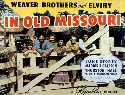 Affiche van de film In old Missouri 1940 door Unbekannt