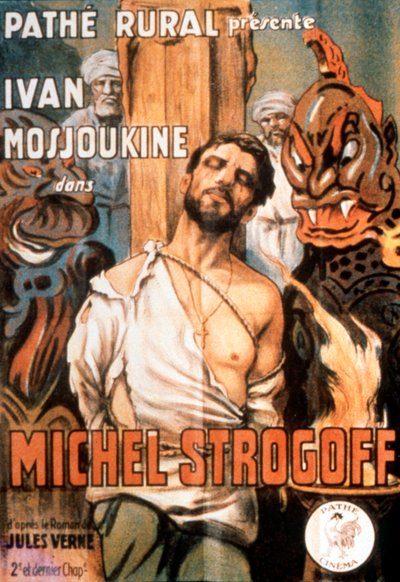 Affiche van de film Michel Strogoff van Viktor Tourjansky 1926 door Unbekannt