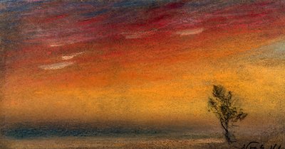 Nagloed veroorzaakt door de uitbarsting van Krakatoa, 9 november 1883 door Unbekannter Künstler