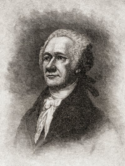 Alexander Hamilton door Unbekannter Künstler