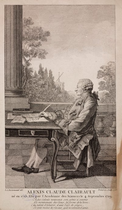 Alexis Claude Clairault (of Clairaut), Franse wiskundige door Unbekannt