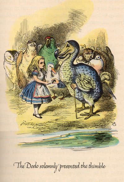 Alice in Wonderland door Lewis Carroll, geïllustreerd door John Tenniel door Unbekannt