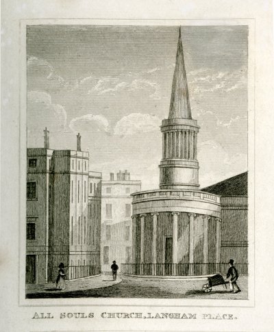 All Souls Kerk, Langham Place door Unbekannt