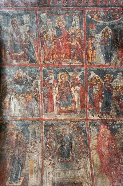 Oude fresco