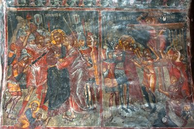 Oude fresco