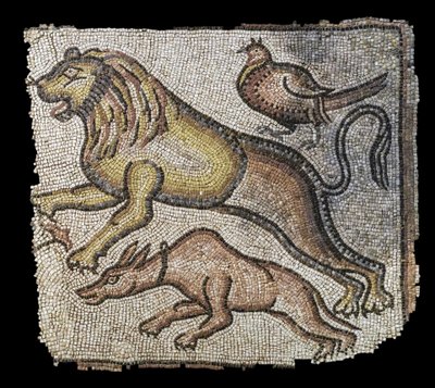 Dieren. Oostelijke Middellandse Zee, laat 5e-6e eeuw. Marmer en kalksteen kubussen. Musee du Louvre door William M. Timlin