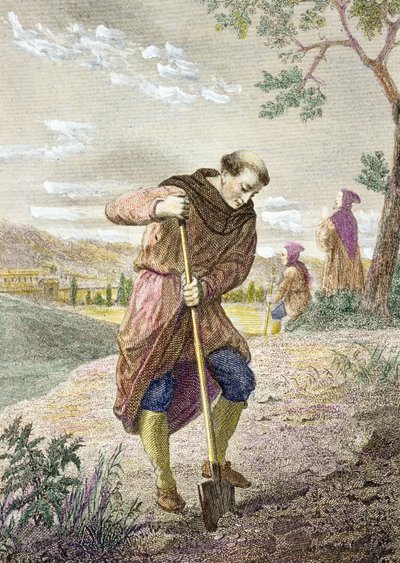 Armand Jean Le Bouthillier de Rance (1626-1700) abt en oprichter van de Trappisten Cisterciënzers door Unbekannter Künstler