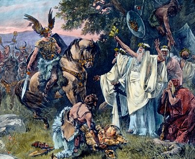 Armin tussen de priesters door Unbekannter Künstler