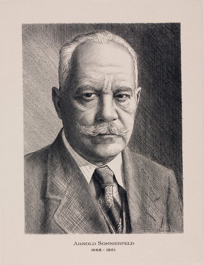 Arnold Sommerfeld, Duitse natuurkundige, ca. 1930 door Unbekannt