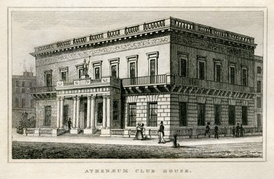 Athenaeum Clubhuis door Unbekannt