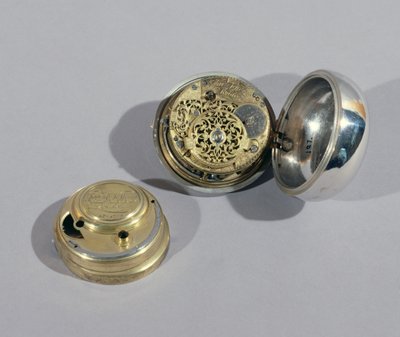 Achterplaat van een horloge, door John Jefferys door Unbekannt