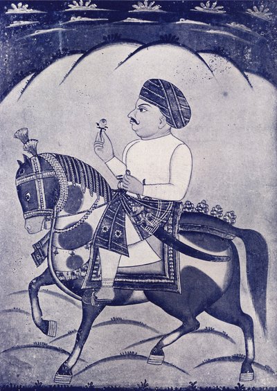 Bahadur Khan II; 1811 - 1840; Junagadh; Gujarat; India door Unbekannter Künstler