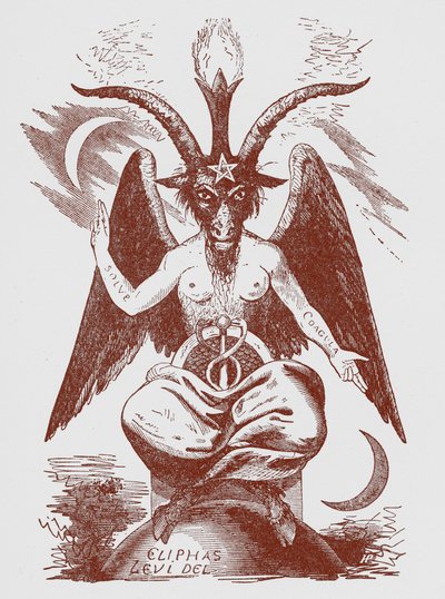 Baphomet door Unbekannter Künstler