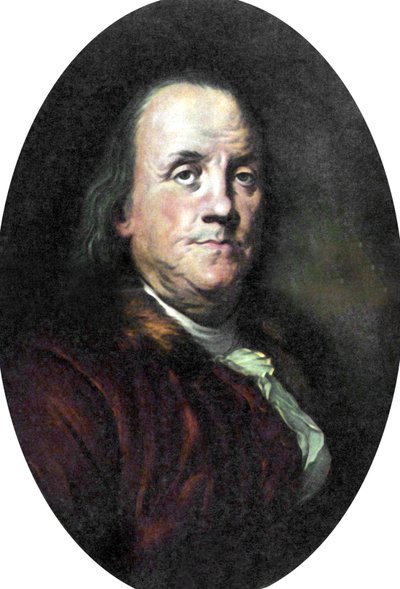 Benjamin Franklin door Unbekannter Künstler