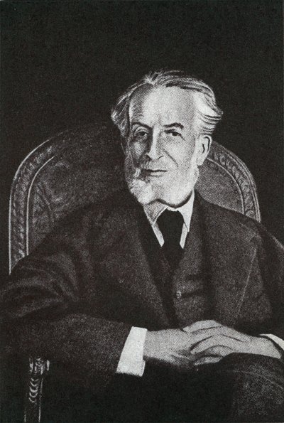 Portret van Benjamin Rothschild door Unbekannter Künstler