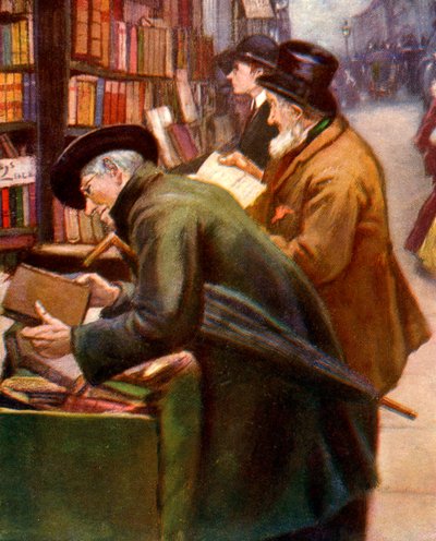 Boekenstalletje, Londen door Unbekannter Künstler