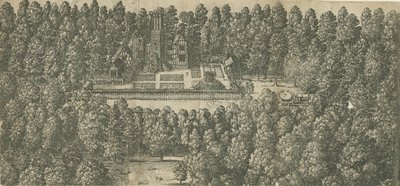 Boscobel Huis door Unbekannt