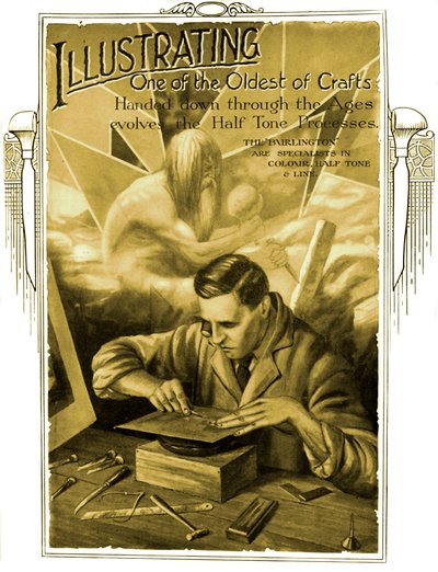 Burlington Engraving Company Ltd - advertentie door Unbekannter Künstler