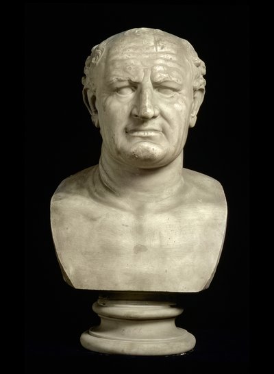 Buste van keizer Vespasianus (Titus Flavius Vespasianus) (9-79) door Unbekannt