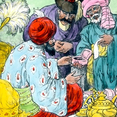 Kalief ooievaar door Unbekannter Künstler