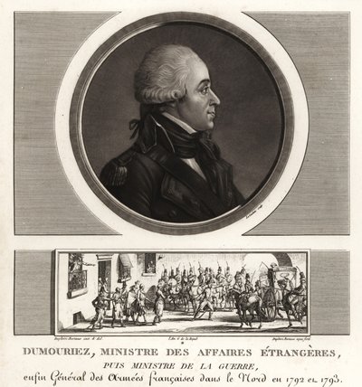 Charles-Francois du Perier Dumouriez, Franse generaal tijdens de Franse Revolutionaire Oorlogen door Unbekannt