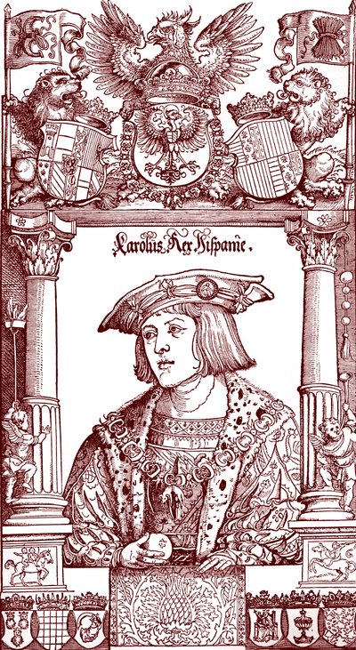 Karel V door Unbekannter Künstler