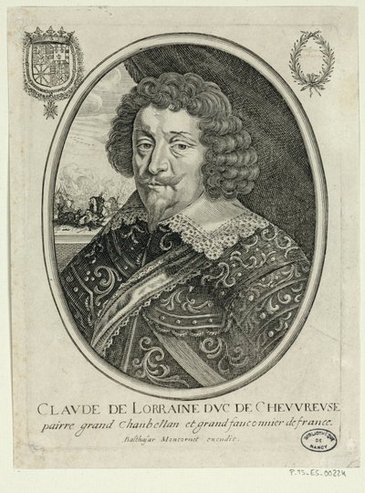 Claude de Lorraine, hertog van Cheuvreuse door Unbekannter Künstler