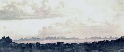 Wolkstudie door Luke Howard, c.1808-1811 door Unbekannter Künstler