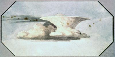 Wolkstudie door Luke Howard, ca. 1808-1811 door Unbekannter Künstler