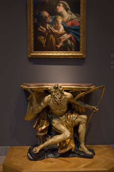 Console tafel, waarschijnlijk Romeins, ca. 1700 door Unbekannt
