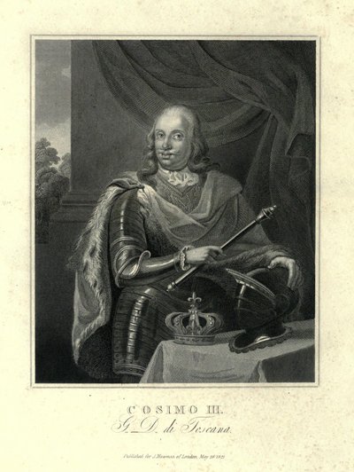 Cosimo III, G.D. van Toscane door Unbekannter Künstler