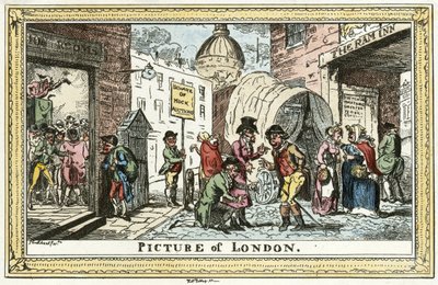Cruikshank - Afbeelding van Londen door Unbekannter Künstler