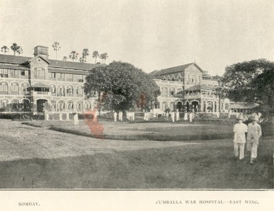 Cumballa Oorlogshospitaal, ca. 1900s (foto) door Unbekannter Künstler