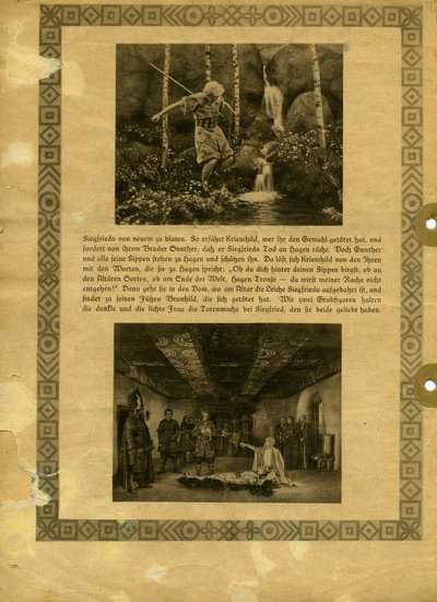DIE NIBELUNGEN 1924-SYNOPSIS (De dood van Siegfried)-08 door Unknown