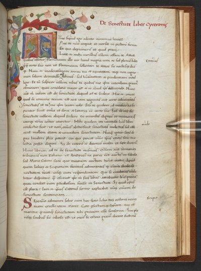 De senectute door Marcus Tullius Cicero door Unbekannter Künstler