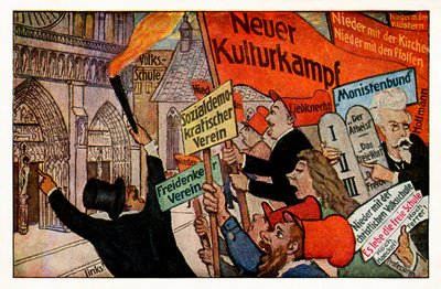 Demonstratie van Sociaaldemocraten, Keulen door Unbekannter Künstler
