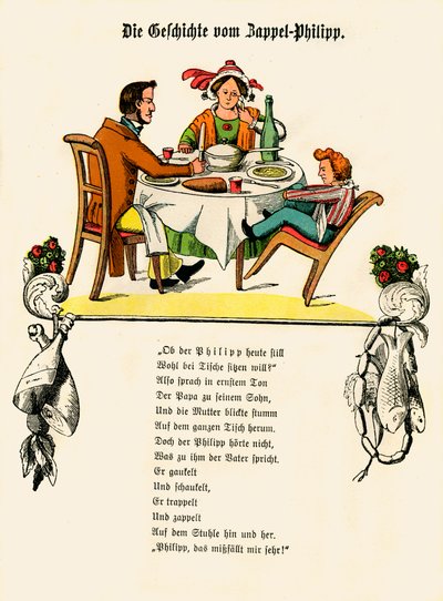Der Struwwelpeter door Dr. Heinrich Hoffmann door Unbekannter Künstler