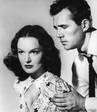 Dorothy Hart en Howard Duff door Unbekannt