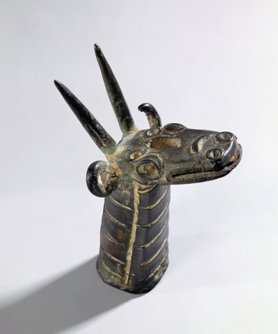 Draak, symbool van de god Marduk, Late Assyrische Periode, ca.800-600 v.Chr. door Unbekannt