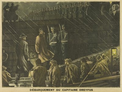 Dreyfus landing, 9 juli 1899 door Unbekannt