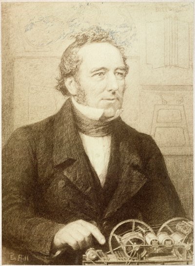 Edward Cowper, Britse uitvinder, ca. 1830 door Unbekannt