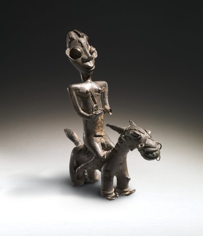 Ruiterfiguur, mogelijk 1700s door Unbekannt