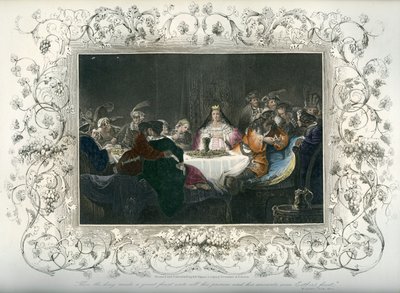 Het feest van Esther - Bijbel door Unbekannter Künstler