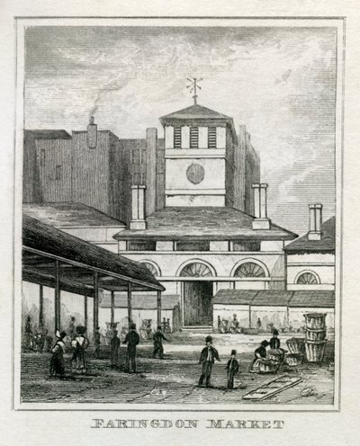 Farringdon Markt door Unbekannt