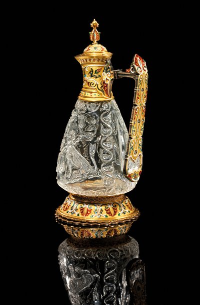 Fatimid kan, Egypte, 975-1025, gemonteerd door Jean-Valentin Morel, Sevres, 1854 door Unbekannt