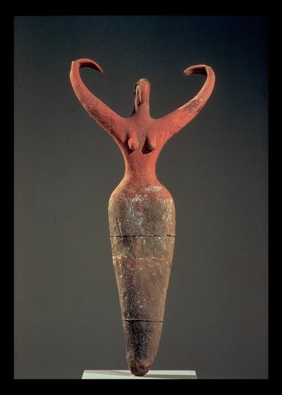 Vrouwelijke figurine, uit Ma