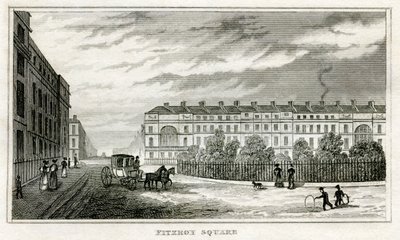 Fitzroy Plein door Unbekannt