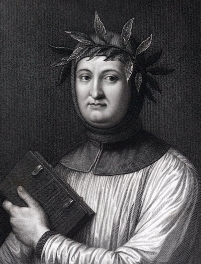 Francesco Petrarca door Unbekannt